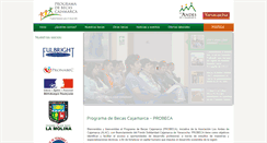 Desktop Screenshot of becascajamarca.com